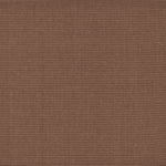 Sisal broadloom carpet swatch in a ribbed weave in "Suitable" brown.