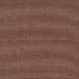Sisal broadloom carpet swatch in a ribbed weave in "Suitable" brown.