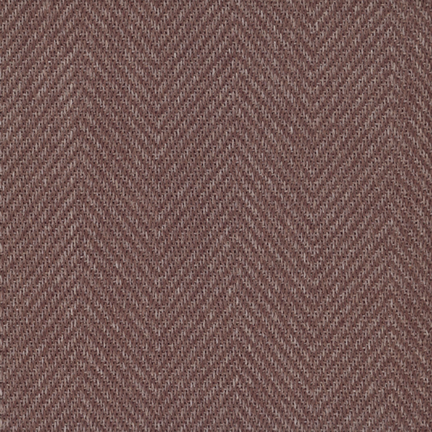 Sisal broadloom carpet swatch in a herringbone weave in maroon and sable.