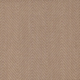 Sisal broadloom carpet swatch in a herringbone weave in shades of light brown.