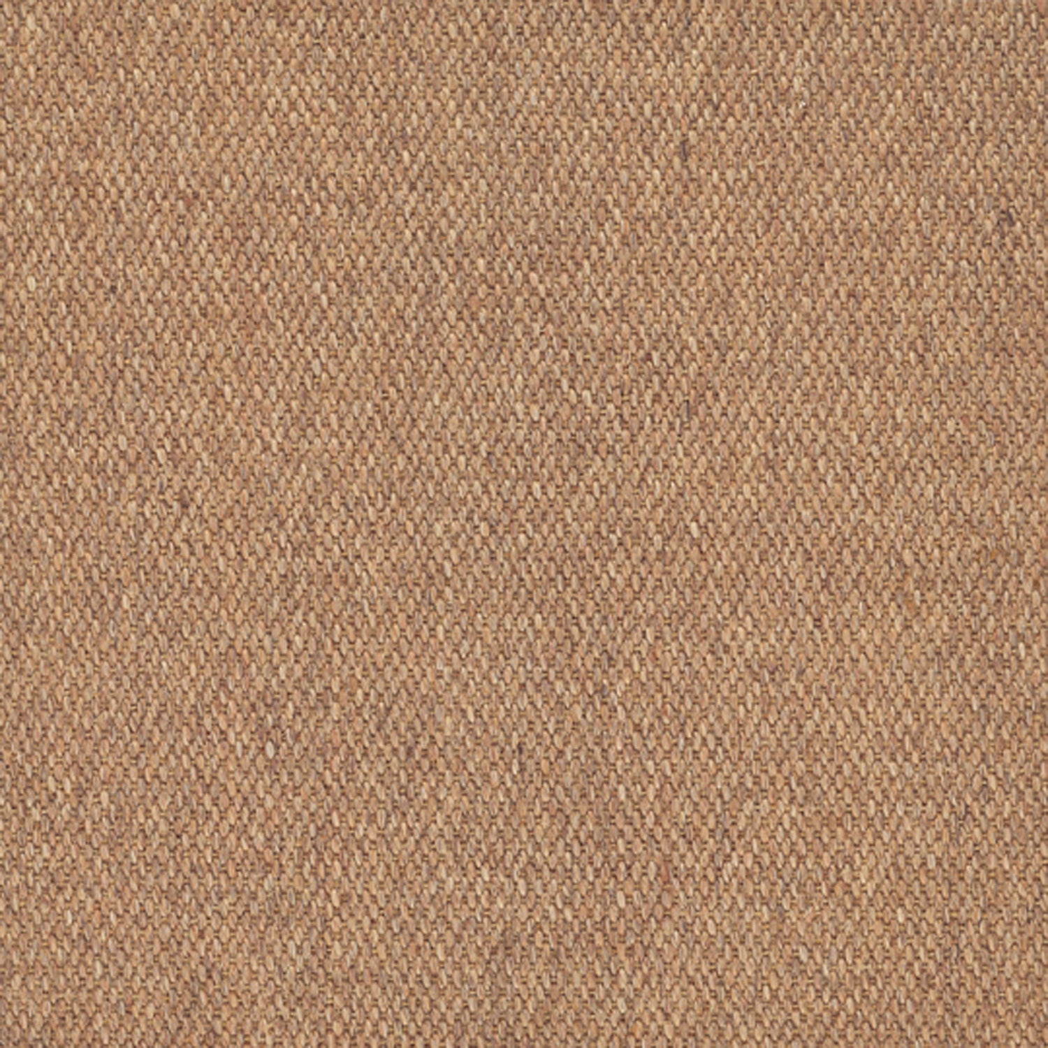 Sisal broadloom carpet swatch in a flat weave in beige.