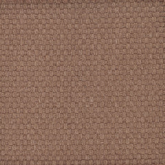 Sisal broadloom carpet swatch in a large-scale grid weave in dark sable.
