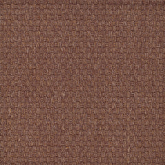 Sisal broadloom carpet swatch in a large-scale grid weave in red-sable.