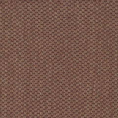 Sisal broadloom carpet swatch in a chunky grid weave in sable and dark brown.