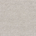 Wool-blend broadloom carpet swatch in a looped weave in cream.