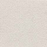 Wool-blend broadloom carpet swatch in a looped weave in ivory.