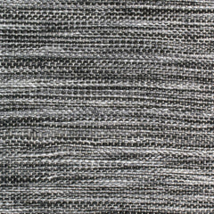 Wool-blend broadloom carpet swatch in a textured stripe weave in charcoal and gray.
