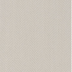 Wool broadloom carpet swatch in a herringbone weave in cream.
