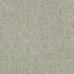 Wool broadloom carpet swatch in a flat grid weave in gray-green and white.