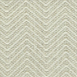 Wool broadloom carpet swatch in a chunky herringbone weave in cream.