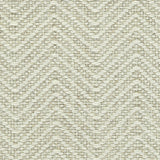 Wool broadloom carpet swatch in a chunky herringbone weave in cream.