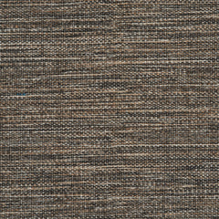 Wool-blend broadloom carpet swatch in a chunky mottled brown and charcoal weave.