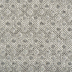 Wool-blend broadloom carpet swatch in a diamond weave in shades of grey.