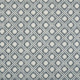 Wool-blend broadloom carpet swatch in a diamond weave in cream on a mottled gray field.