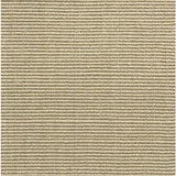 Sisal broadloom carpet swatch in a flat grid weave in cream.