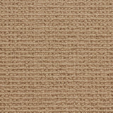 Wool broadloom carpet swatch in a chunky loop weave in light brown.