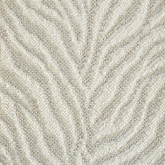 Wool-blend broadloom carpet swatch in an animal print in shades of cream, tan and gray.