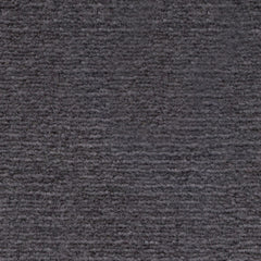 Wool broadloom carpet swatch in a high-pile weave in a solid charcoal colorway.