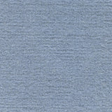 Wool broadloom carpet swatch in a high-pile weave in a solid sky-blue colorway.