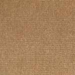 Wool broadloom carpet swatch in a high-pile weave in a solid light brown colorway.