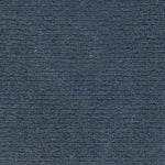 Wool broadloom carpet swatch in a high-pile weave in a solid navy colorway.