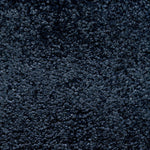 Nylon broadloom carpet swatch in a cut pile texture in navy.