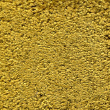 Nylon broadloom carpet swatch in a cut pile texture in mustard.