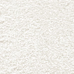 Nylon broadloom carpet swatch in a cut pile texture in white.