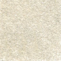 Synthetic blend broadloom carpet swatch in a cut pile texture in cream.
