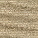 Wool broadloom carpet swatch in a chunky ribbed weave in gold.
