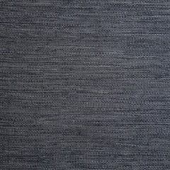 Outdoor broadloom carpet swatch in a flat weave in charcoal.