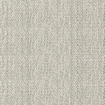 Nylon broadloom carpet swatch in a ribbed weave in mottled cream and sage.