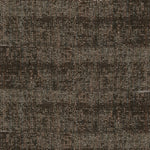 Nylon broadloom carpet swatch in a textured weave in mottled dark brown.