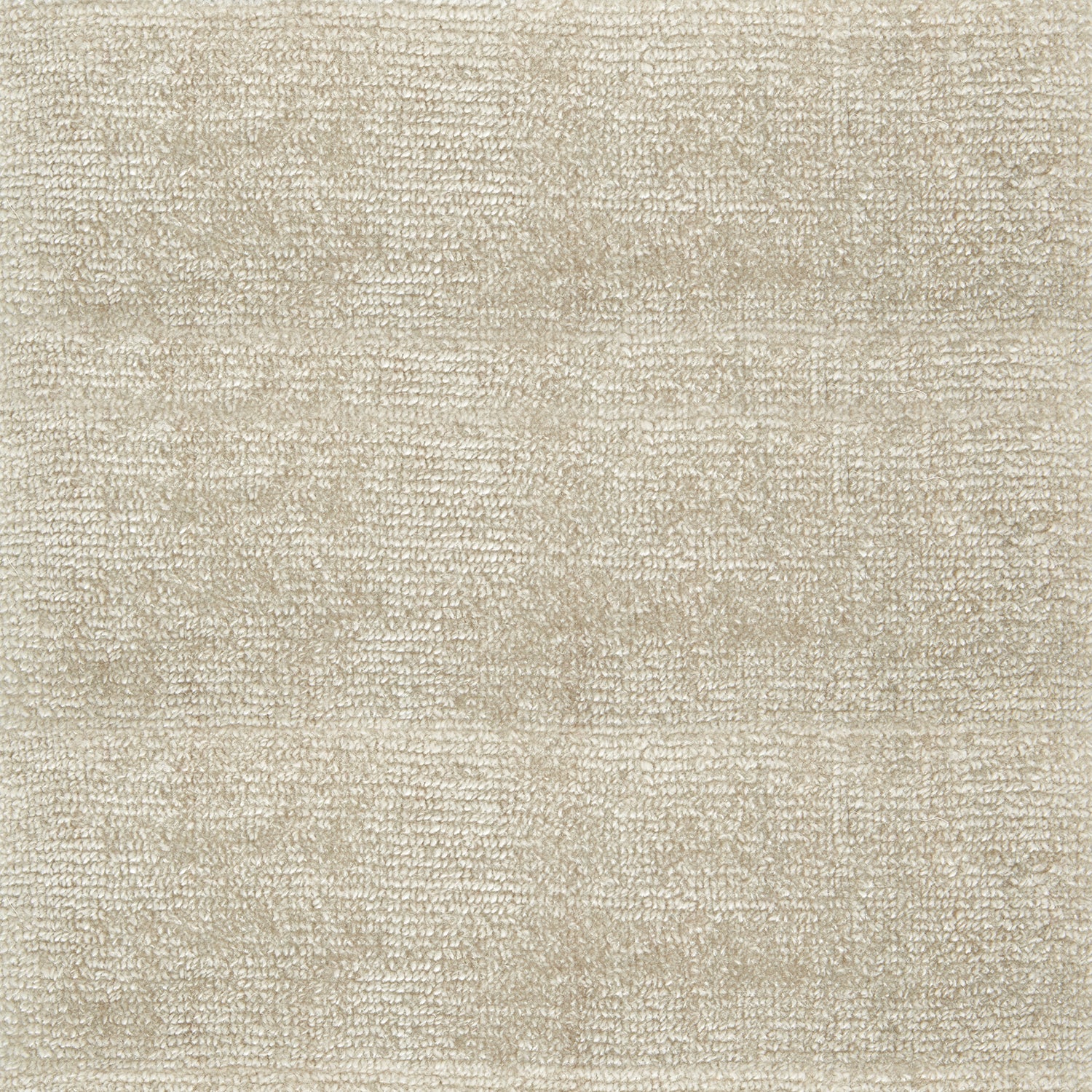 Nylon broadloom carpet swatch in a textured weave in cream.