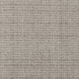 Synthetic blend broadloom carpet swatch in a textured light brown weave.